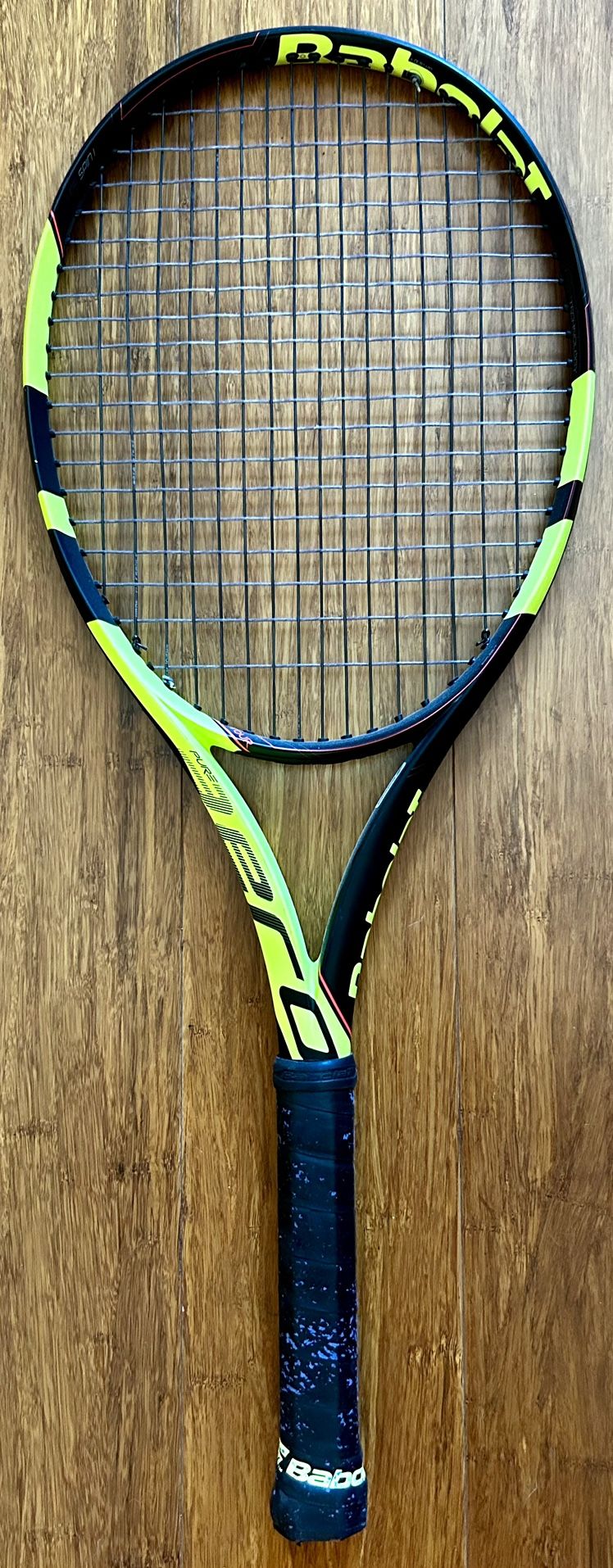 BABOLAT PURE AERO TOUR Tennis Racquet! 4 1/4! USED ONCE! VS GUT/RPM! NADAL! $400