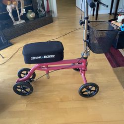 Knee Rover Adult With Basket Like New