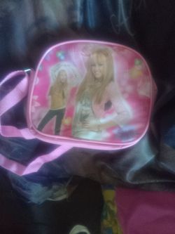 Hannah Montana Miley Cyrus  pink crossbody purse