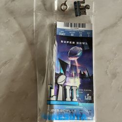 Super Bowl 2018 Ticket Stub