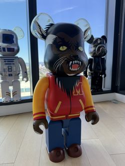 Bearbrick x Michael Jackson Thriller Warewolf 1000%