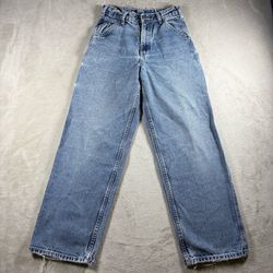 J Galt Carpenter Jeans Women’s S 26x27 Baggy Distressed Skate Surf 90s Y2K #3090