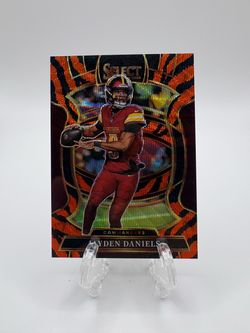 2025 Select - Jayden Daniels #88 Tiger Stripe Prizm SSP 💥Case Hit💥