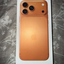 iPhone 17 Pro Max 2TB Orange New Unlocked Bonus Case & Screen Protector I Can Deliver 