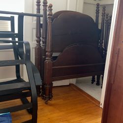 2 Identical 1903 Twin Head/Footboards No rails Sold as Is