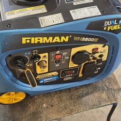 Inverter Generator Dual Fuel. Gasoline And Propane Power Plant Very Quite 