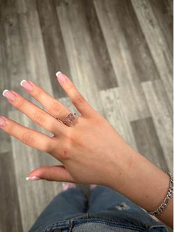 14kt Gold Cz Ring