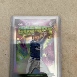 2024 Topps Cosmic Chrome into the Cosmos Freddie Freeman #ITC—8