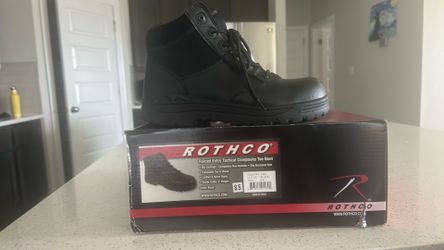 Rothco forced entry tactical composite toe boot