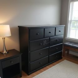 Black Bedroom Dresser!