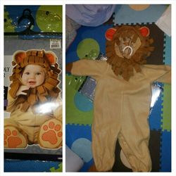 Cuddly cub costume infant