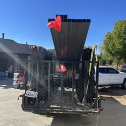 6'x8' powder coating iron fence