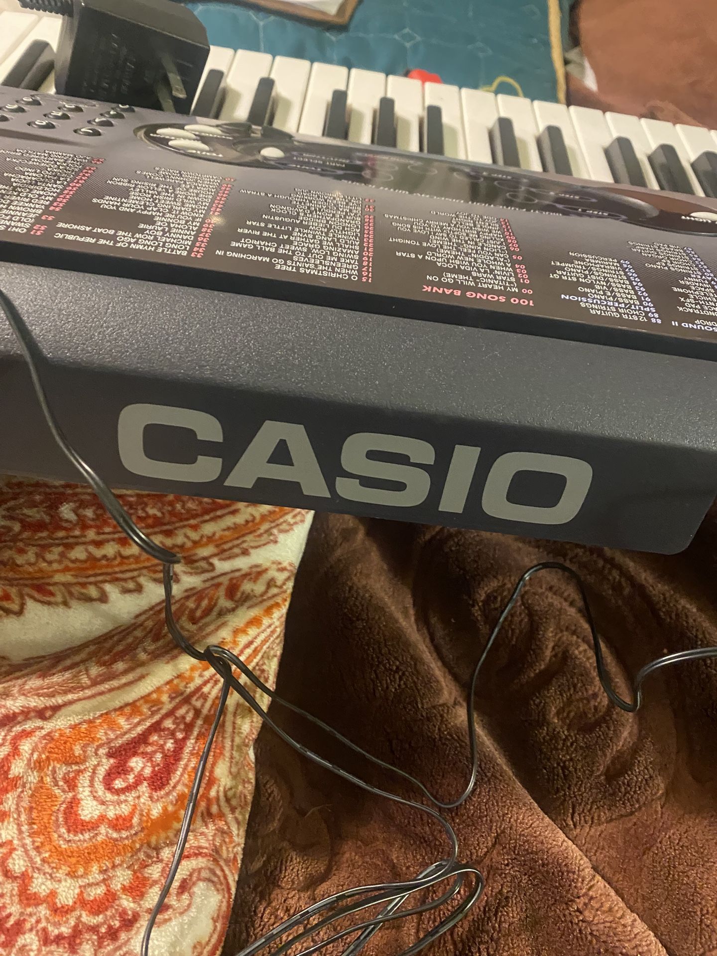 Casio 61 Digital Piano Keyboard Like New