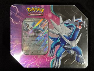 Pokémon TCG Dialga ex Tin Factory Sealed New Large Collector Tin