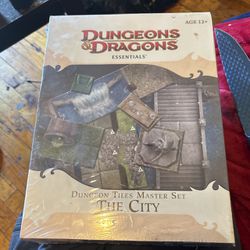 Dungeon And Dragons Essentials Dungeon Tiles Master Set  The City