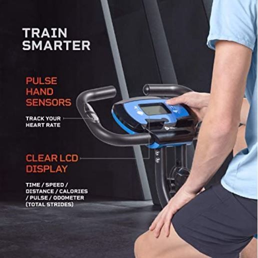 Exercise Whenever You Are With Slim Profile & Foldable Exercise Bike!