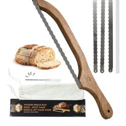 Wooden Bread Bow Knife