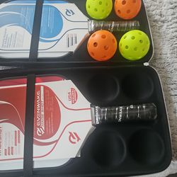 New New New Pickle Ball  SET NEVER USED 
