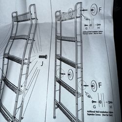 UMDONX Behind The Door Bathroom Shelf Narrow 5-Tier, Space-Saving Slim Storage Shelf Narrow Shelving Unit for Bathroom and Kitchen White