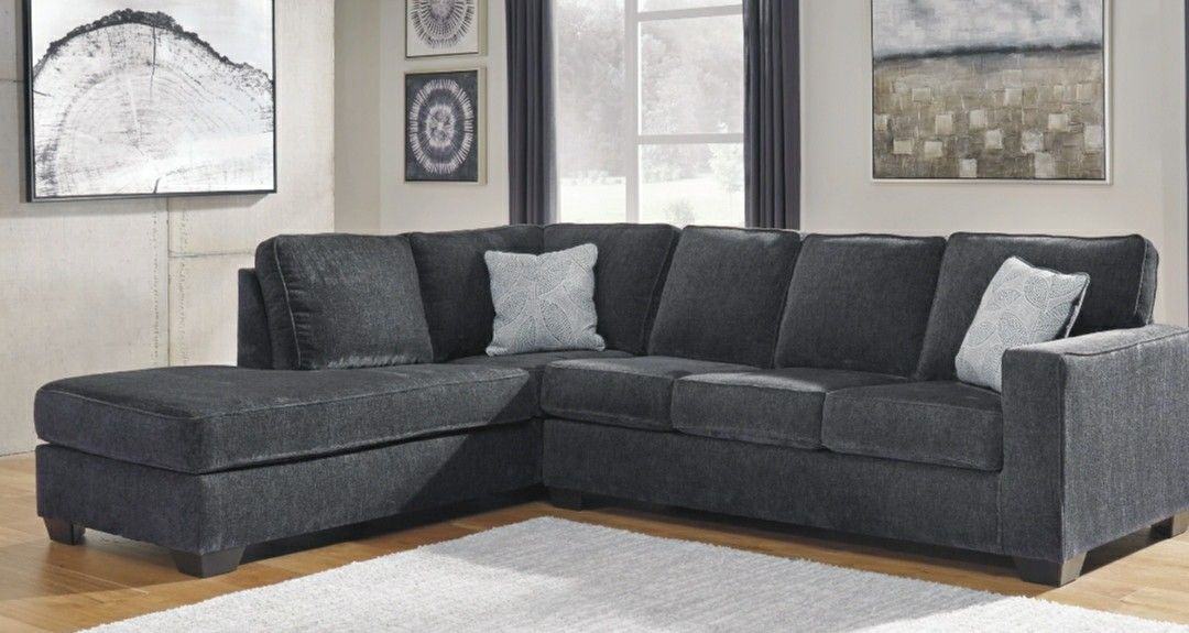 [SPECIAL] Altari Slate LAF Full Sleeper Sectional

