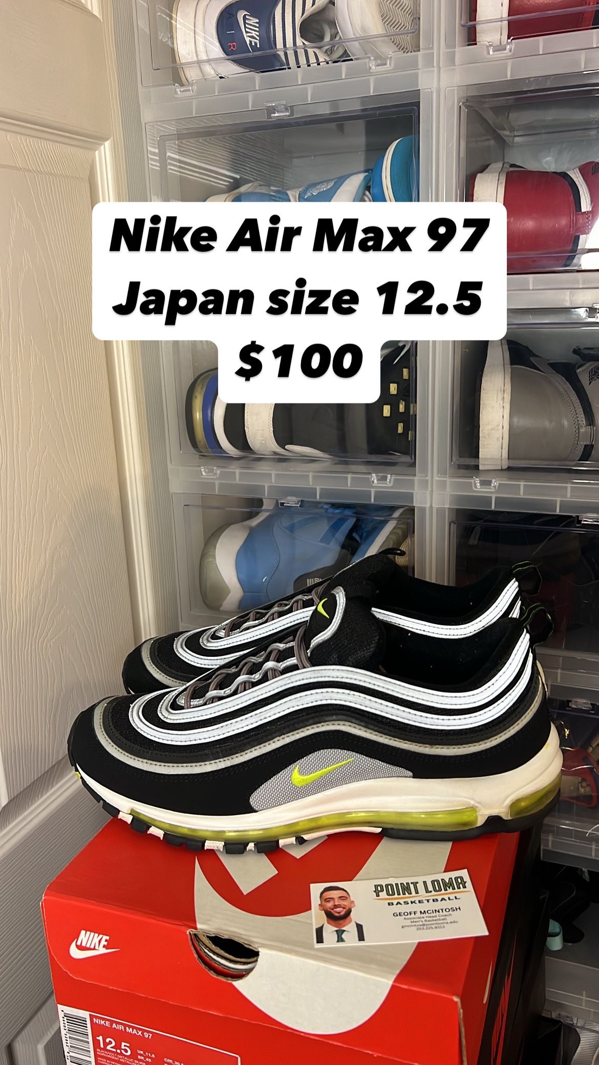 Nike Air Max 97 Japan Exclusive Size 12.5