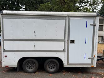 Wells concession/ merchandising trailer