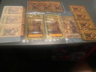 Gold backs