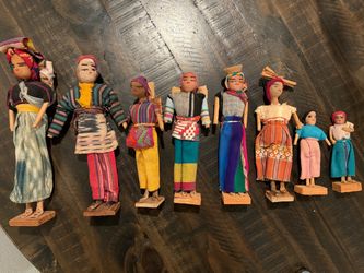 Authentic handmade Guatemalan Dolls