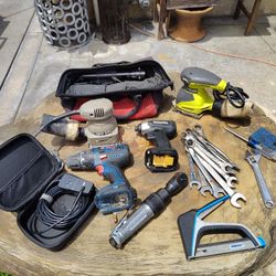 Air Ratchet Drills Tools With Bag