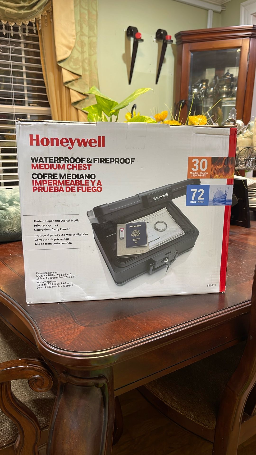 Waterproof & Fireproof Medium Chest