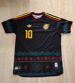 New Jamaica Bob Marley Soccer Jersey all sizes Available