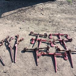 Chain/Ratchet Load Binders.
