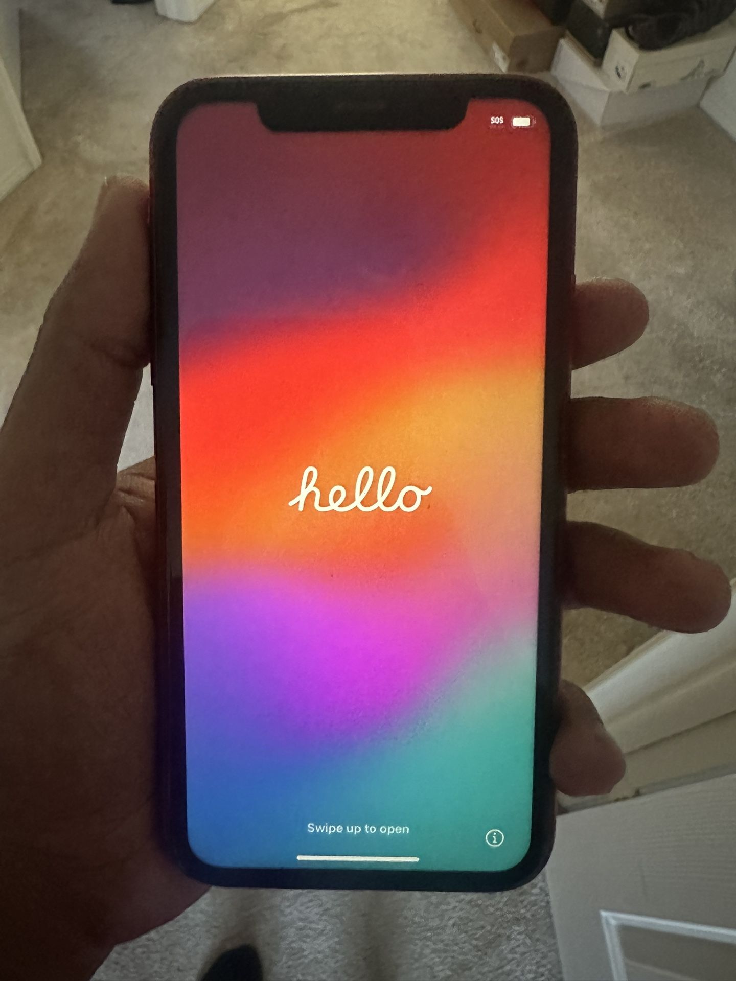 red iphone xr
