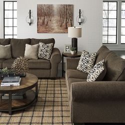 🇺🇸HUGE Ashley Furniture Blowout Sale!🇺🇸 Brand New Sofa Loveseat Set W/ Accent Pillows! $50 Down Takes It Home Today!