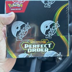 Perfect order Pokemon Booster Box 