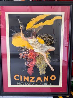 Cinzano wall art