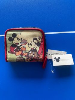 Vintage Disney Mickey And Minnie Mouse Wallet