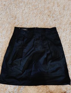 2 school uniform navy blue- knee length skirts (US16)