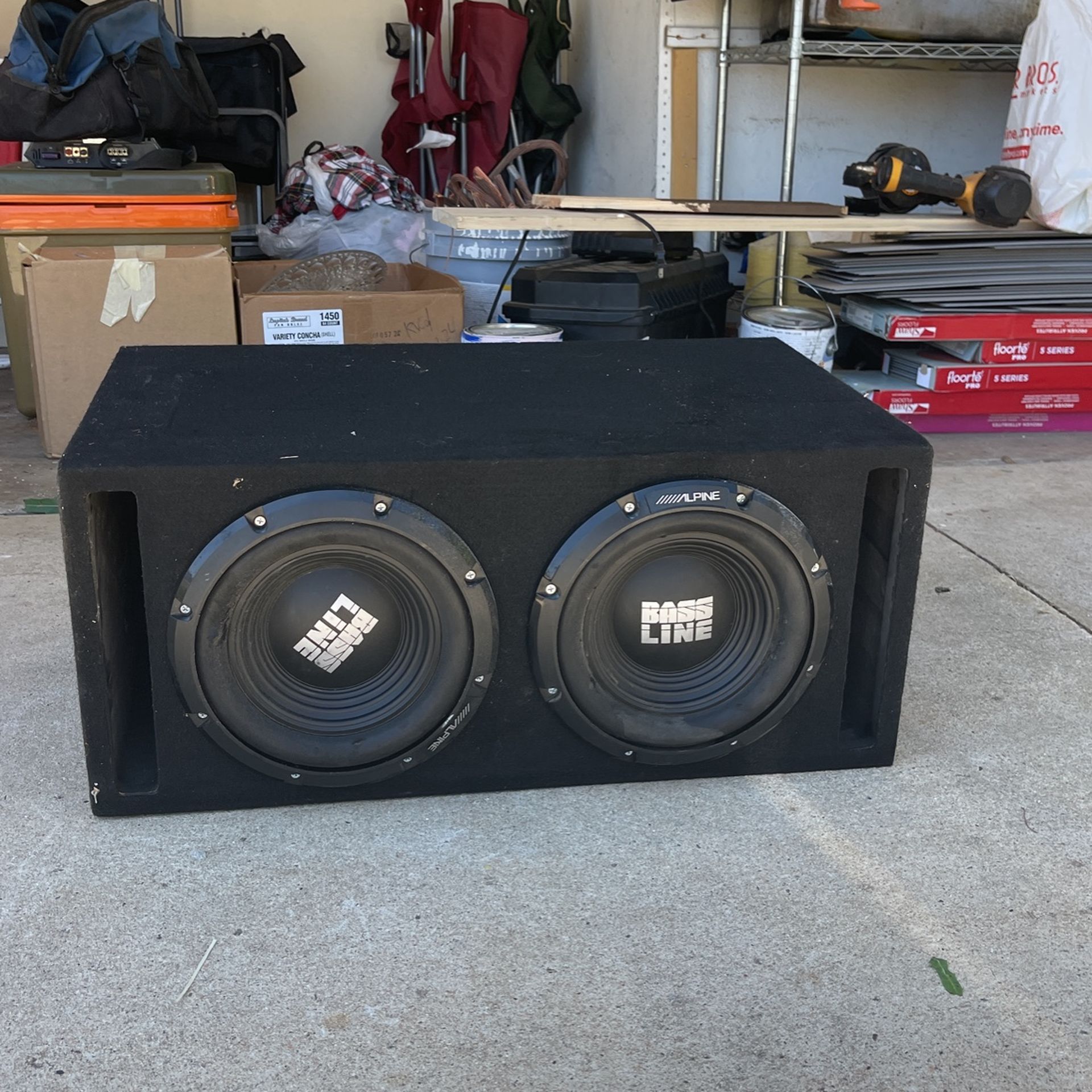 2 10s Subwoofer Alpine