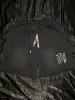 AMIRI MA Core Logo Shorts, Black, Size M