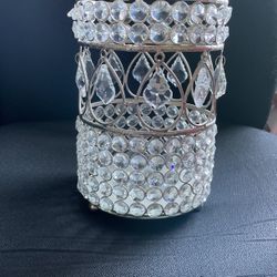 Crystal Candle Holder/ Vase
