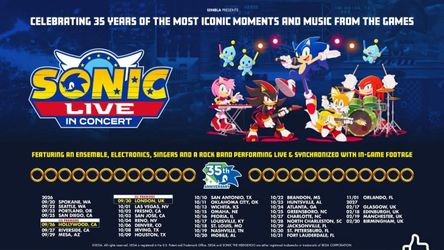 Sonic concert tix
