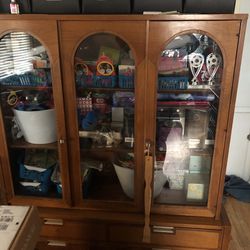 Buffet And Hutch Mid Century Modern/classic