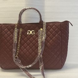 Gilda Paris Large Quilted Tote Bag