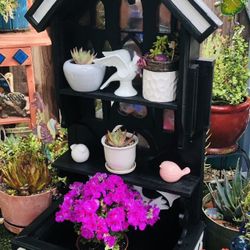 PLANT STAND WITH PLANTER BOX