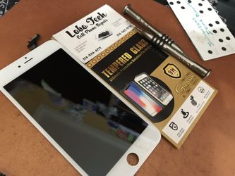 iphone 6s lcd/screen $55.00 free tempered glass