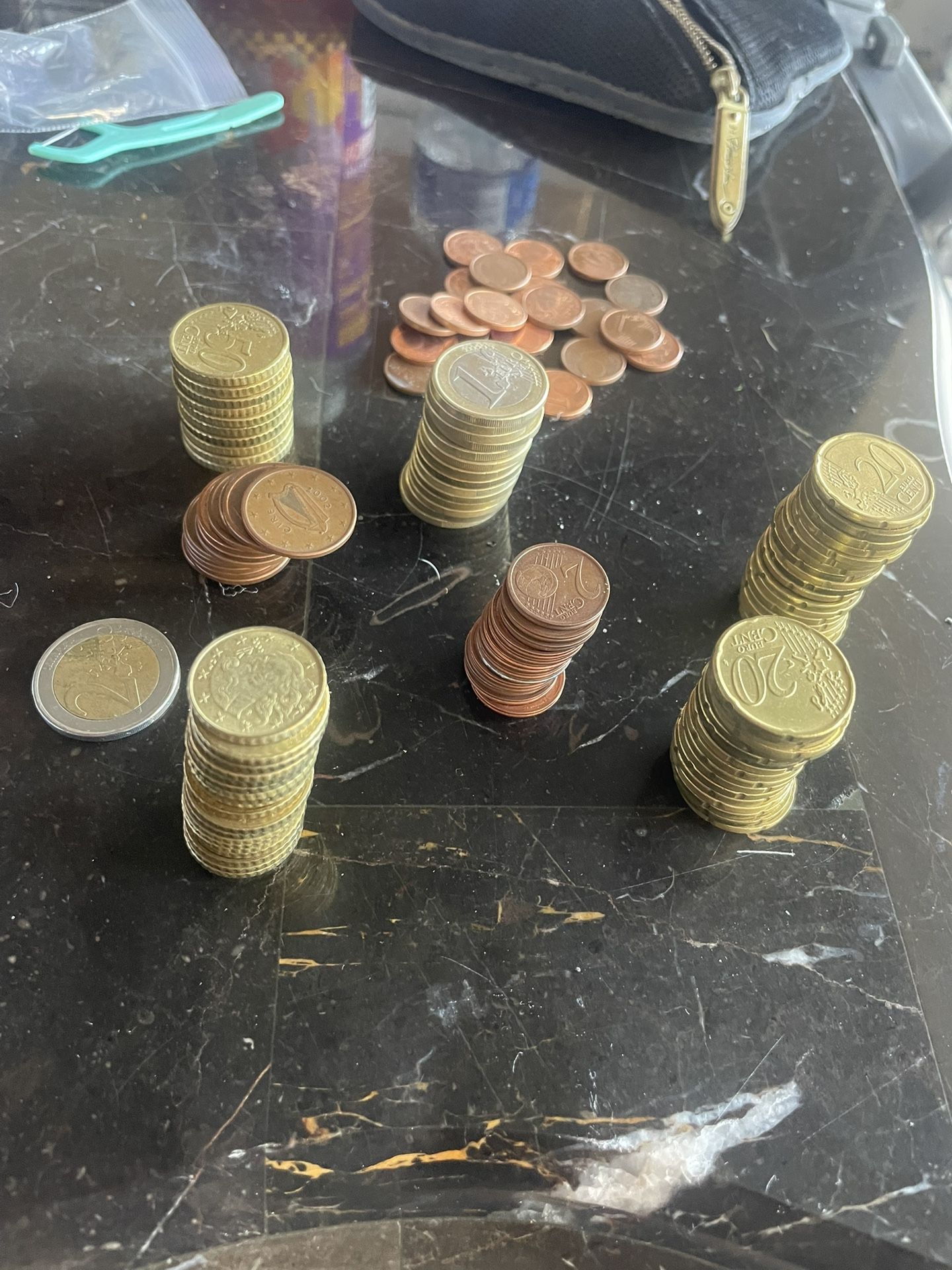 Euro Currency in coins for sale