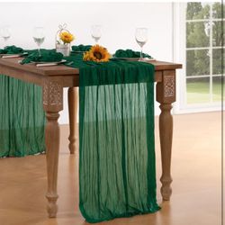Emerald Green Cheesecloth 10ft