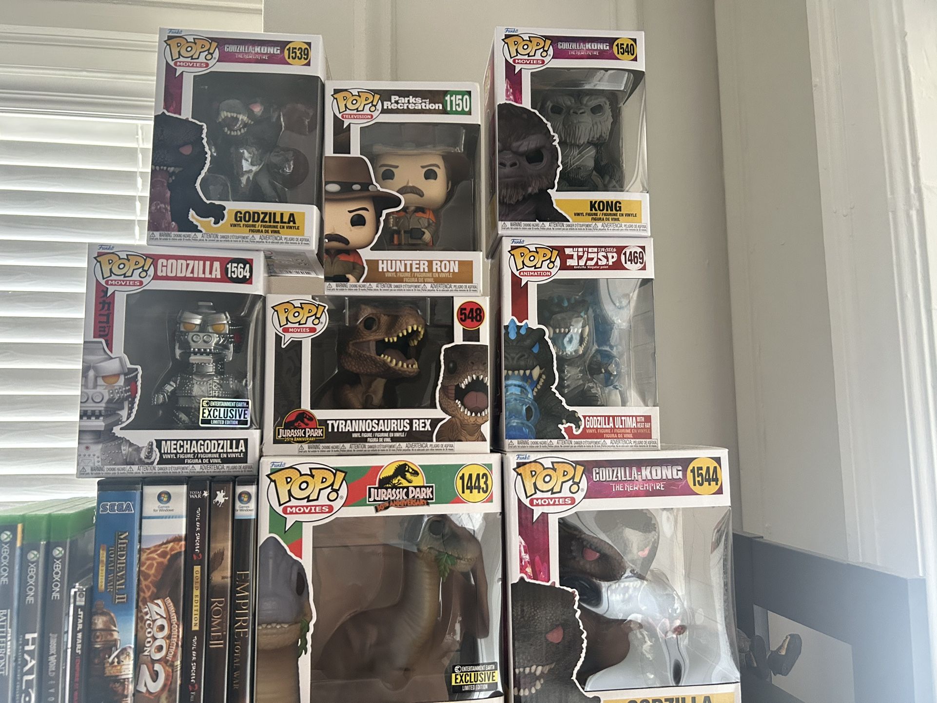 Various Funko Pops