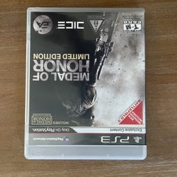 Sony Ps3 Medal Of Honor 